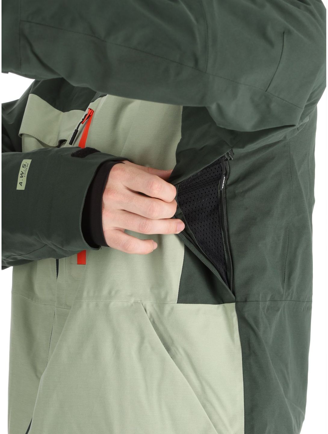 Icepeak, Cale veste de ski hommes Asparagus vert 