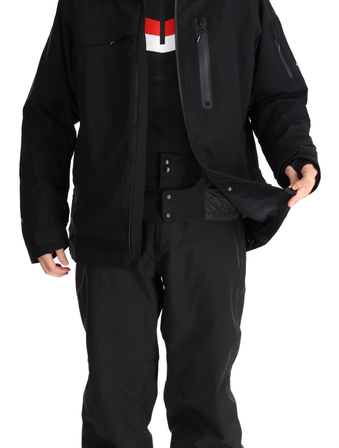 Icepeak, Cale veste de ski hommes Black noir 