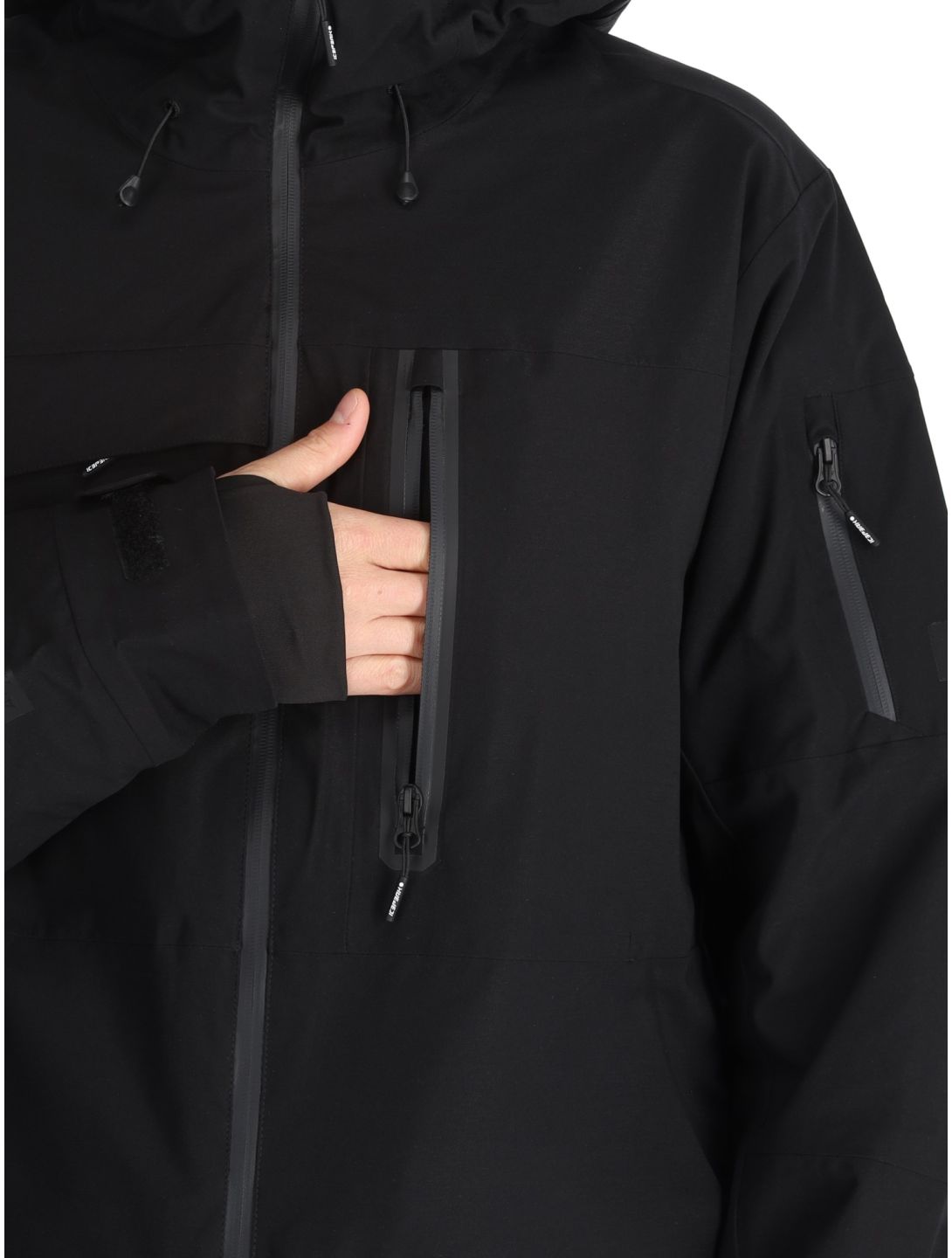 Icepeak, Cale veste de ski hommes Black noir 