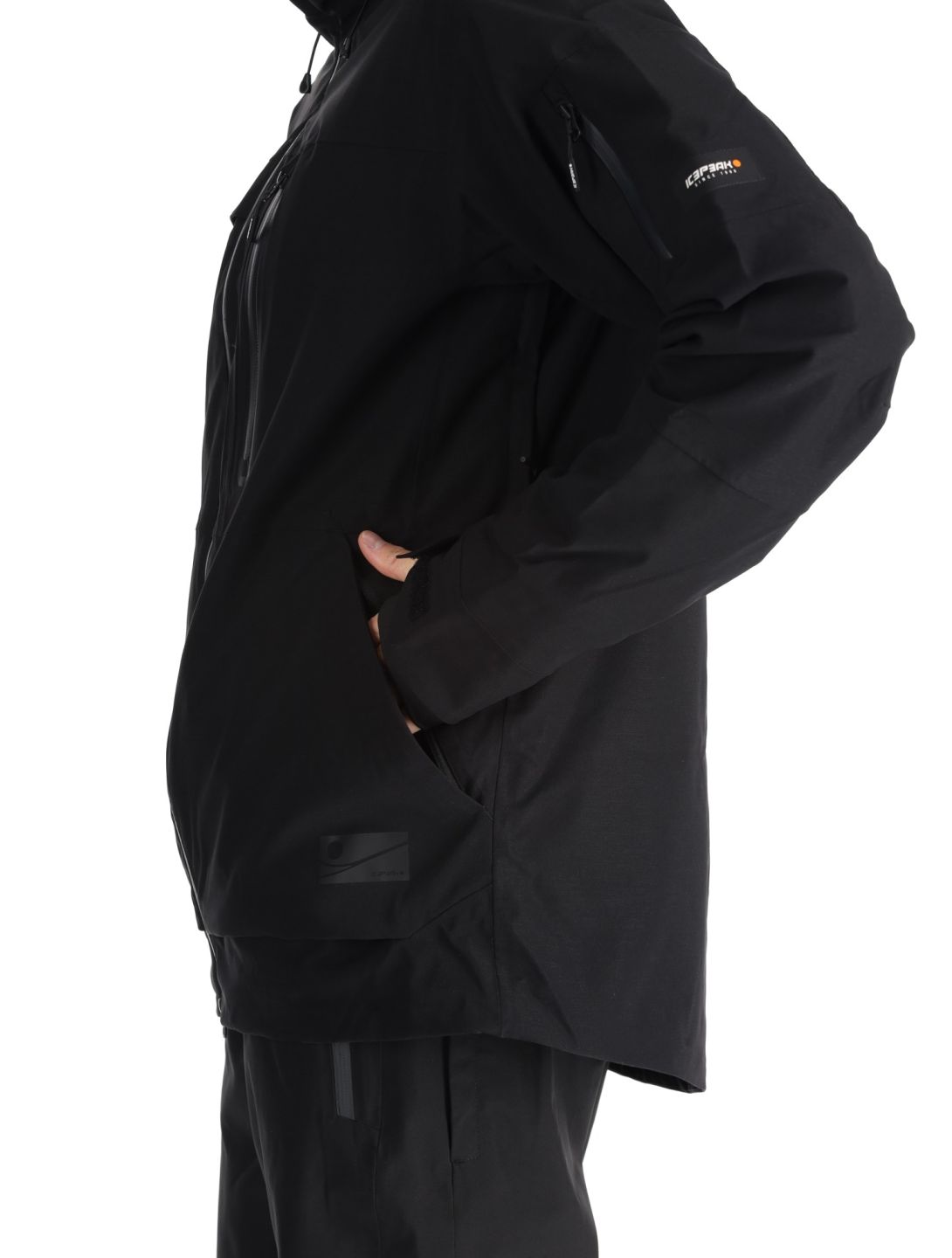 Icepeak, Cale veste de ski hommes Black noir 