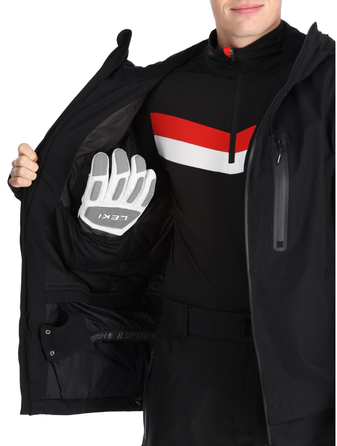 Icepeak, Cale veste de ski hommes Black noir 