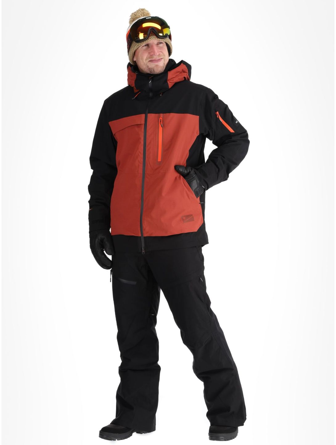 Icepeak, Cale veste de ski hommes Burned Orange orange 