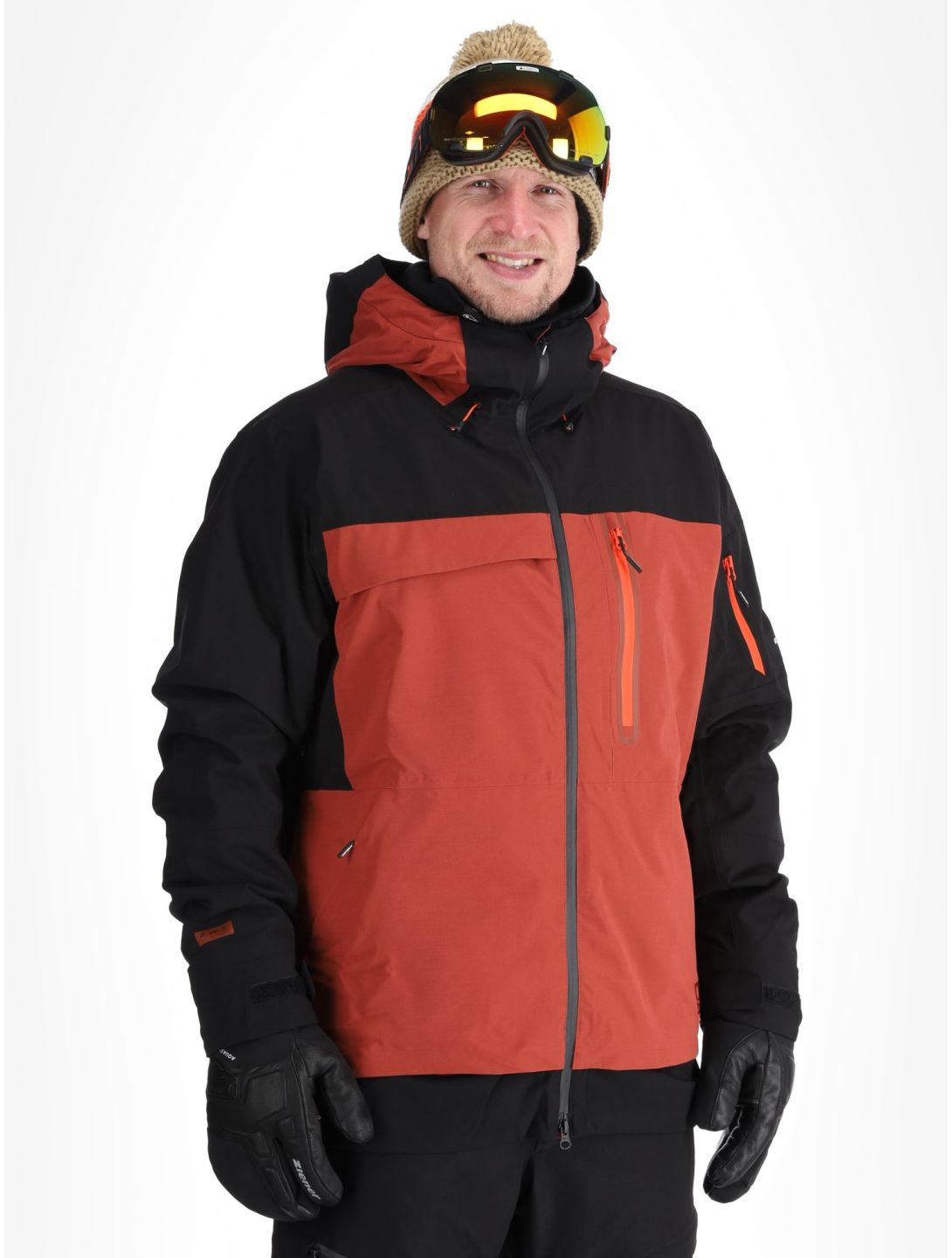 Icepeak, Cale veste de ski hommes Burned Orange orange 