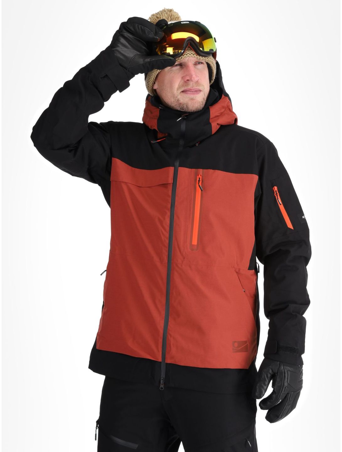 Icepeak, Cale veste de ski hommes Burned Orange orange 