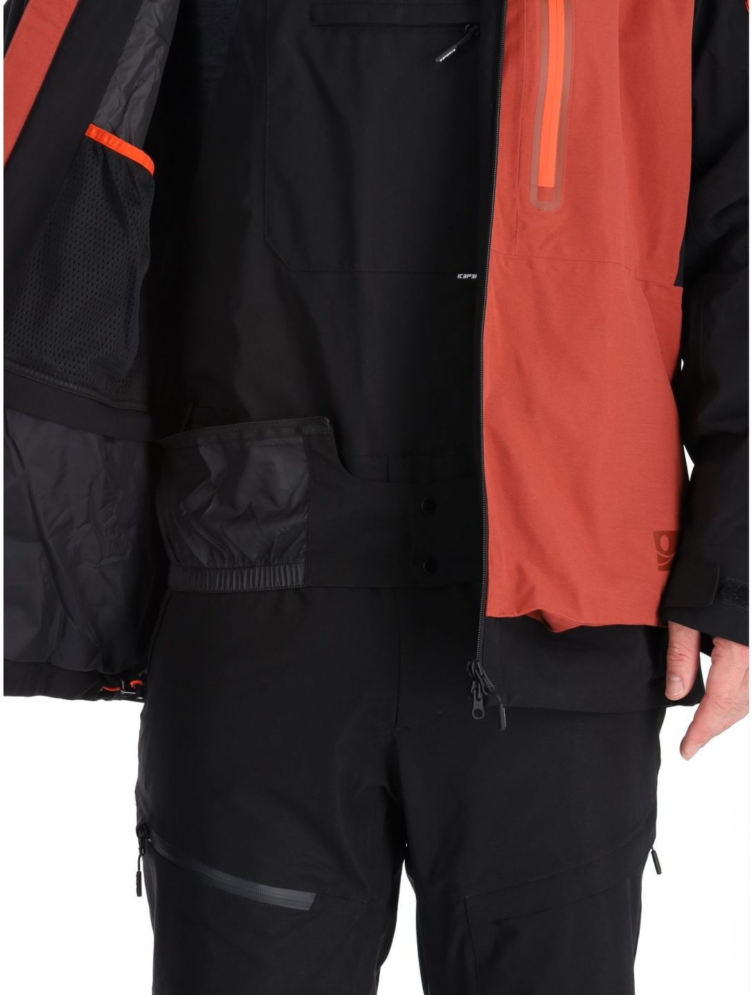 Icepeak, Cale veste de ski hommes Burned Orange orange 