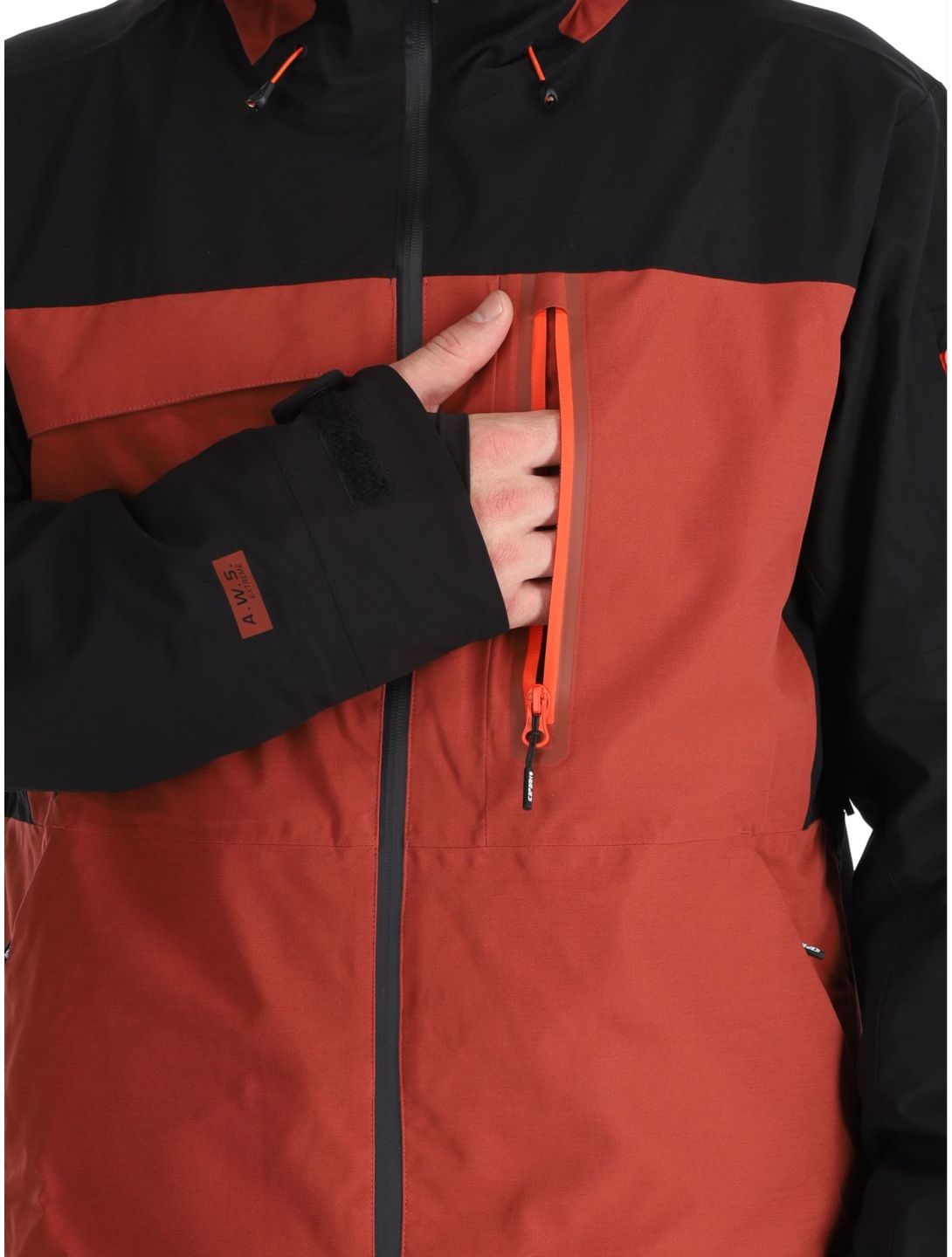 Icepeak, Cale veste de ski hommes Burned Orange orange 