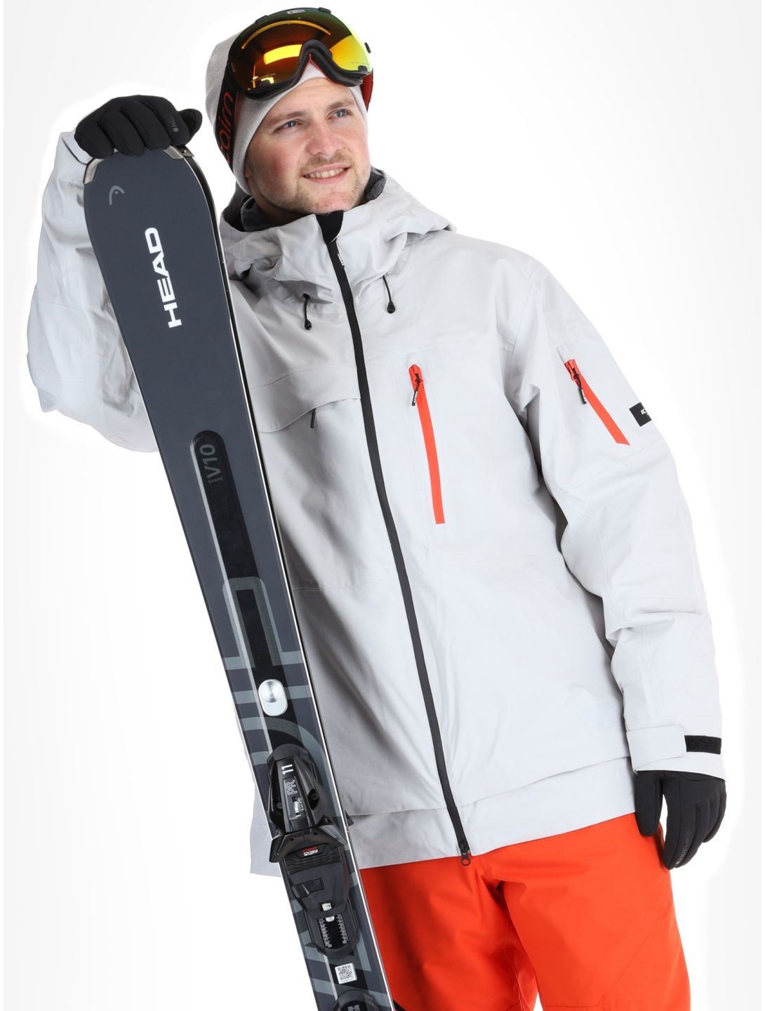 Icepeak, Cale veste de ski hommes Light Grey gris 