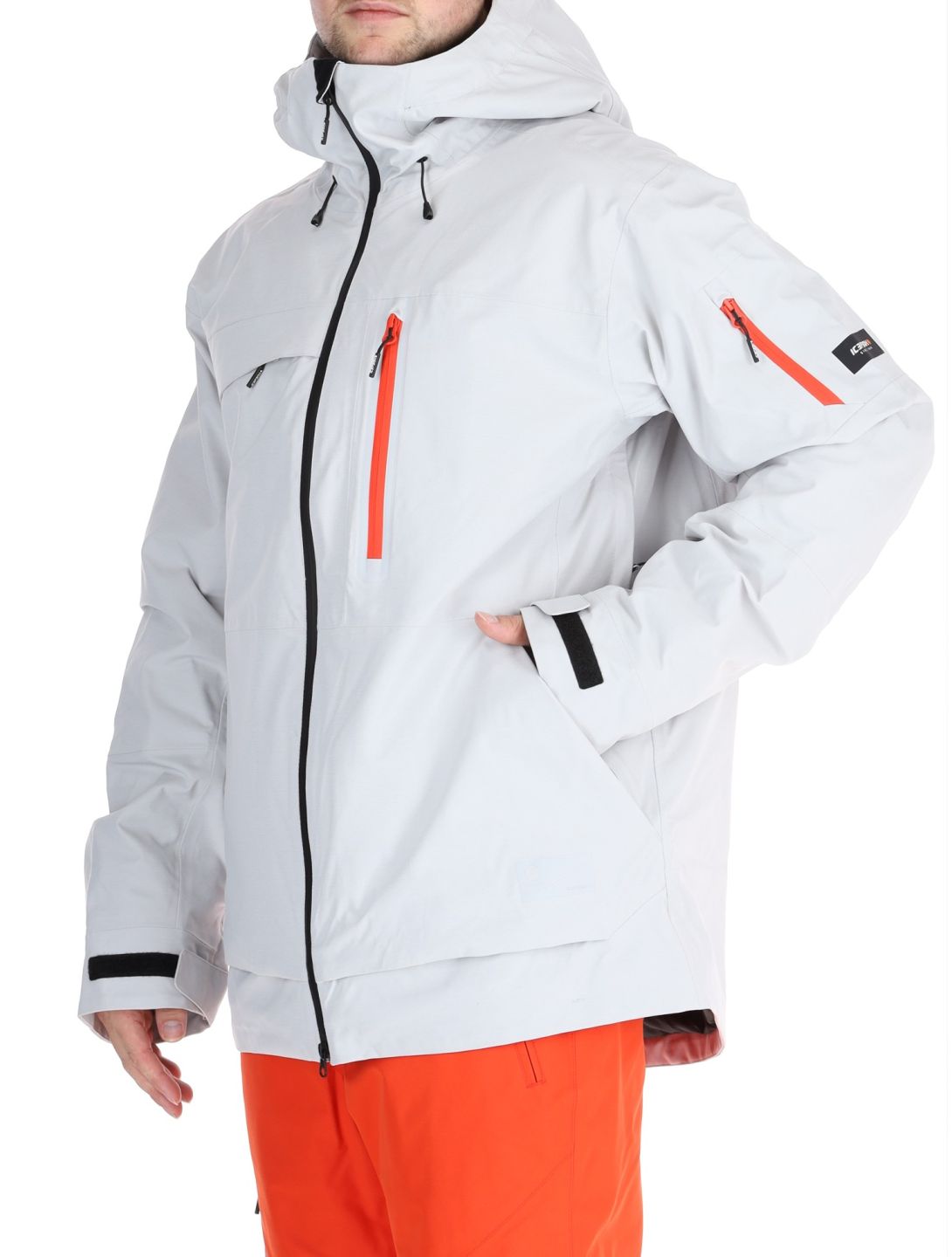 Icepeak, Cale veste de ski hommes Light Grey gris 