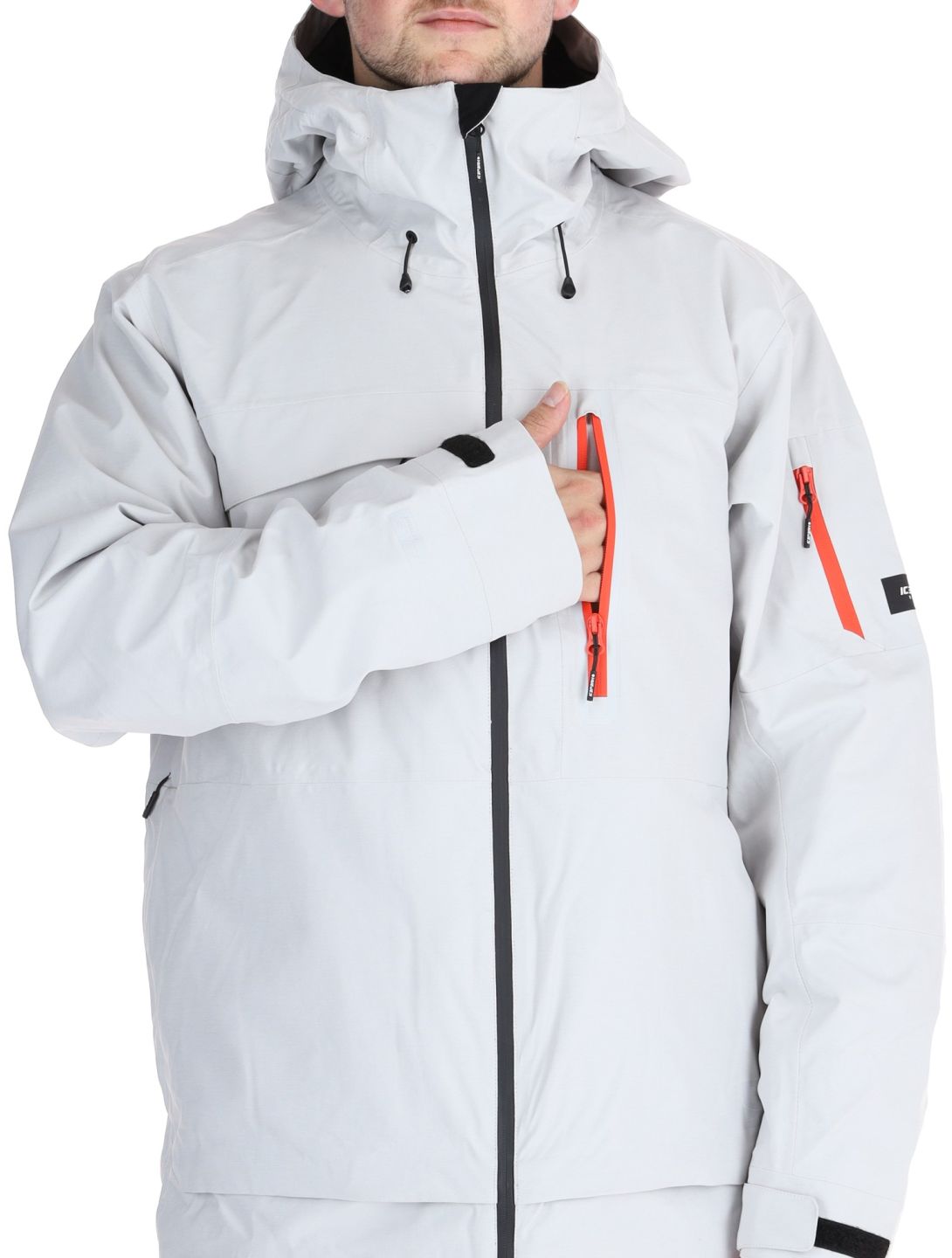 Icepeak, Cale veste de ski hommes Light Grey gris 