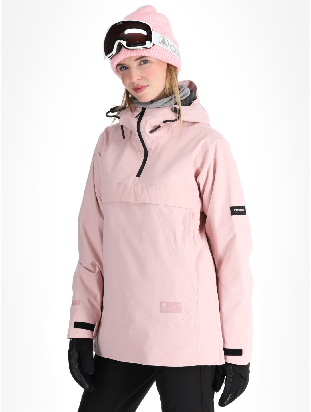 Icepeak, Calio anorak d'hiver femmes Baby Pink rose 