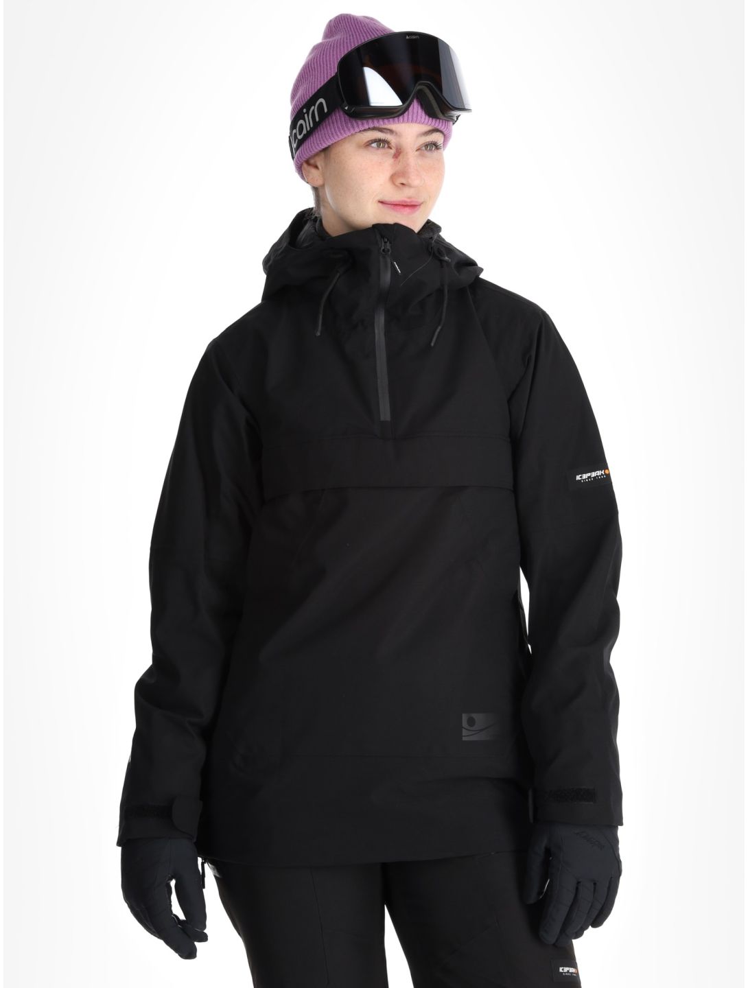 Icepeak, Calio anorak d'hiver femmes Black noir 