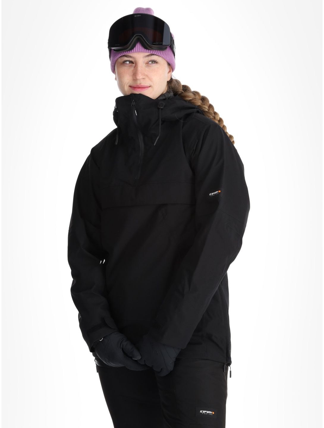 Icepeak, Calio anorak d'hiver femmes Black noir 