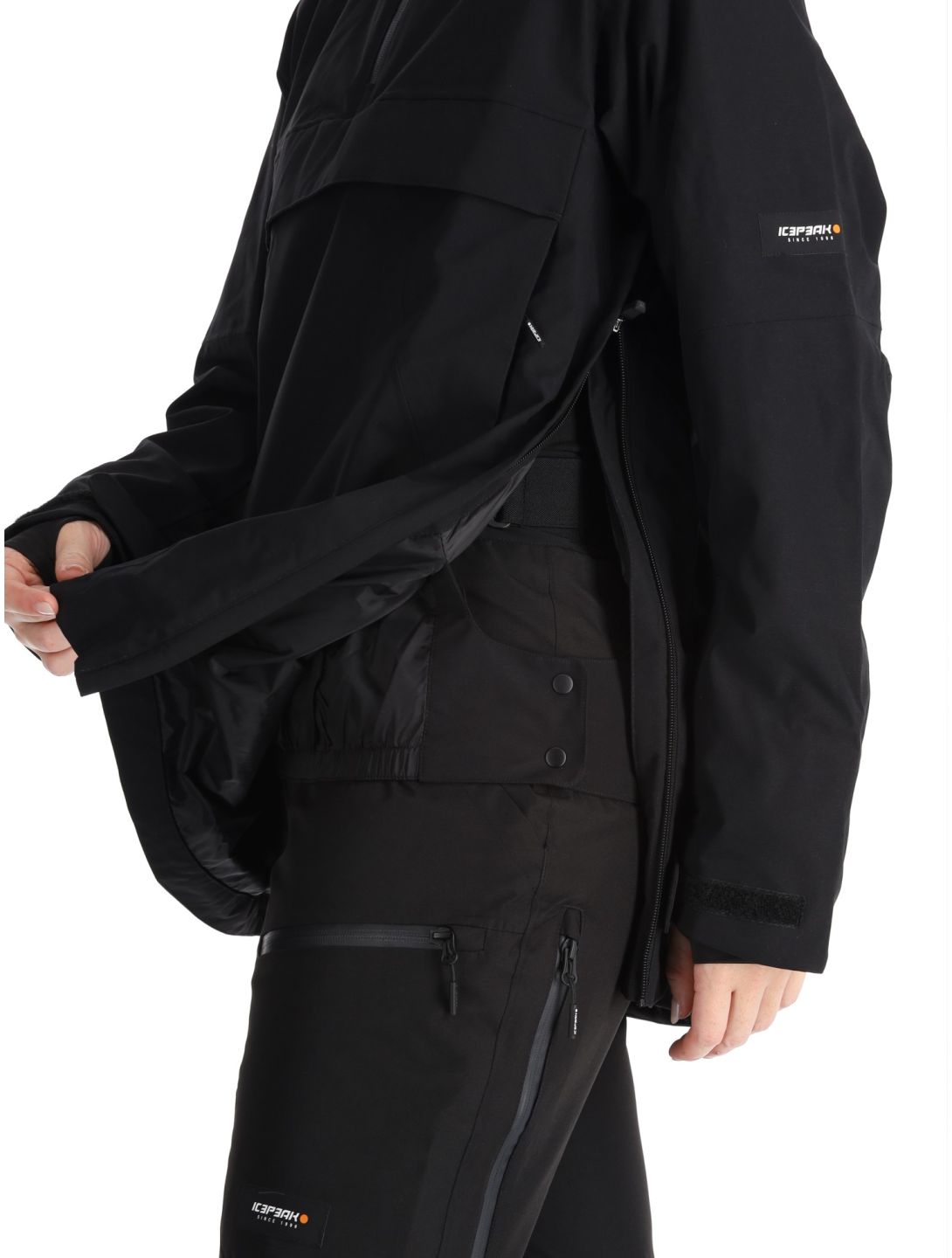 Icepeak, Calio anorak d'hiver femmes Black noir 