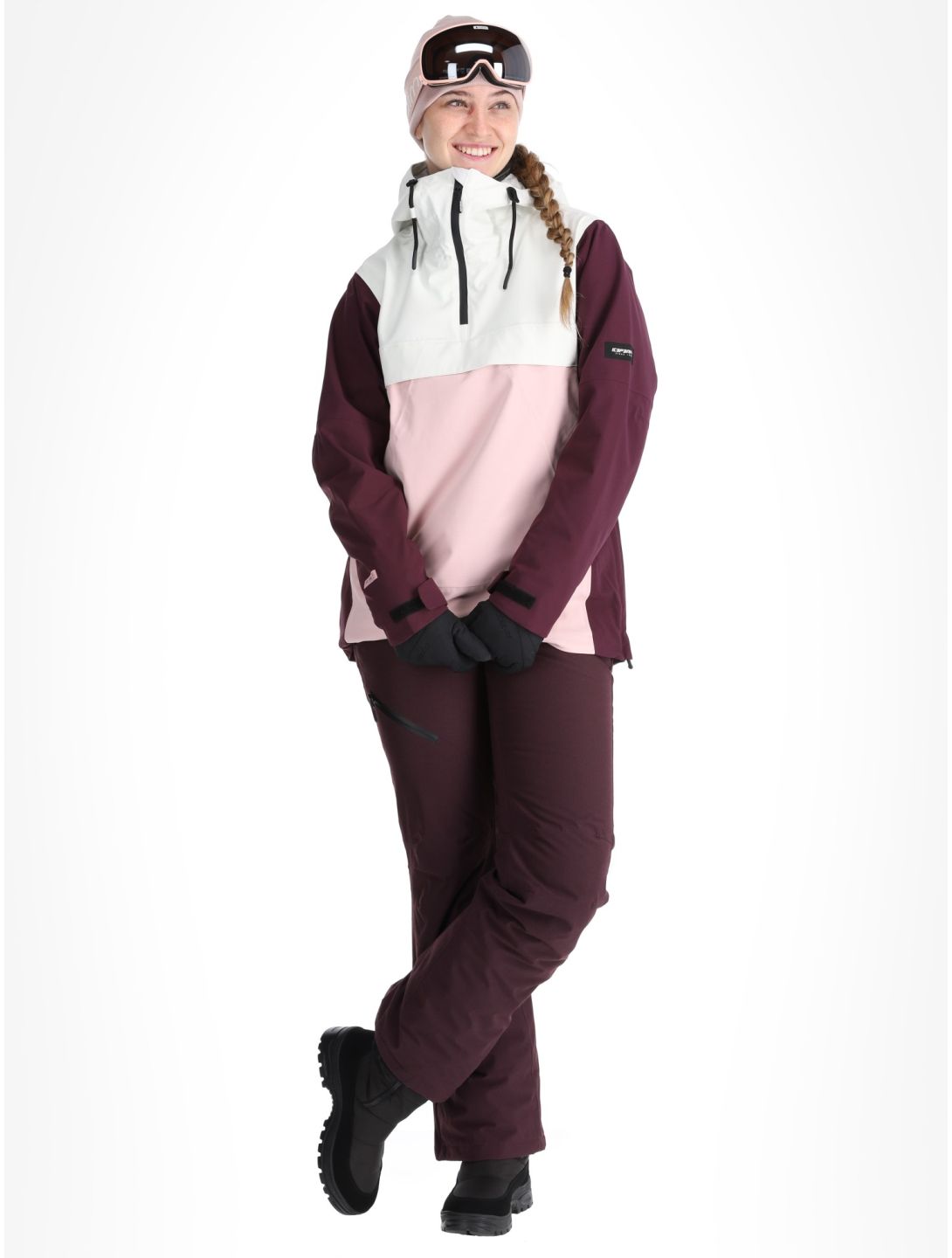 Icepeak, Calio anorak d'hiver femmes Plum violet 