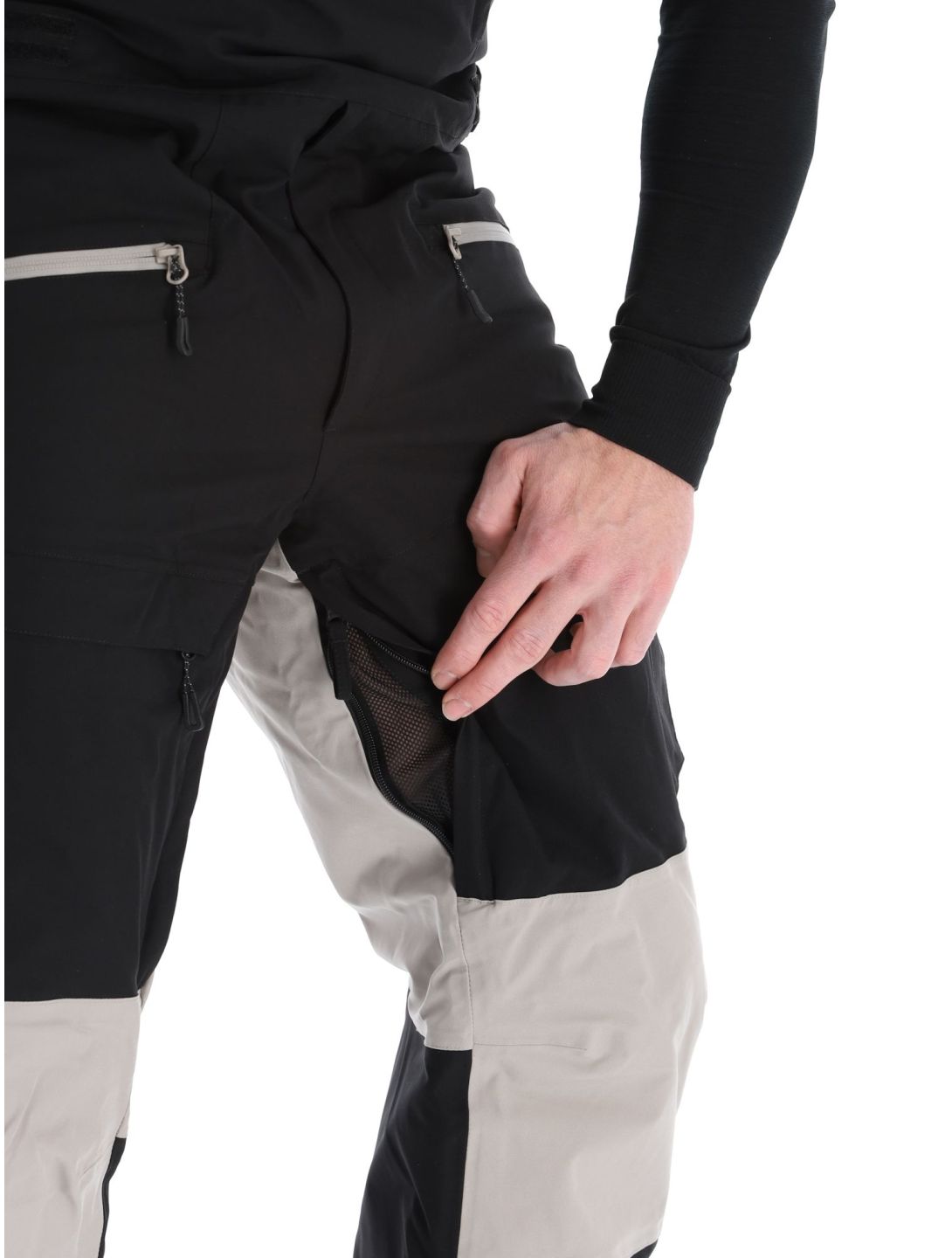 Icepeak, Cambo pantalon de ski hommes Black gris, noir 