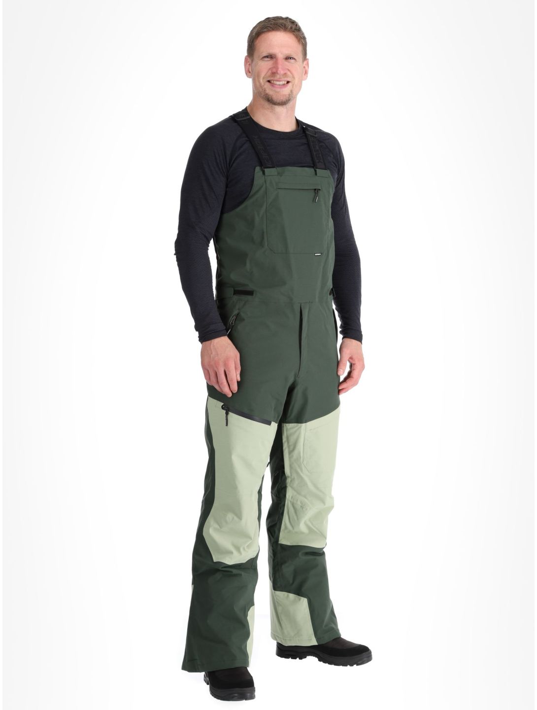 Icepeak, Cambo pantalon de ski hommes Dark Olive vert 