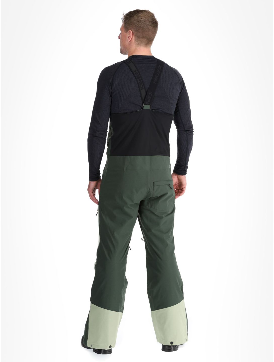 Icepeak, Cambo pantalon de ski hommes Dark Olive vert 