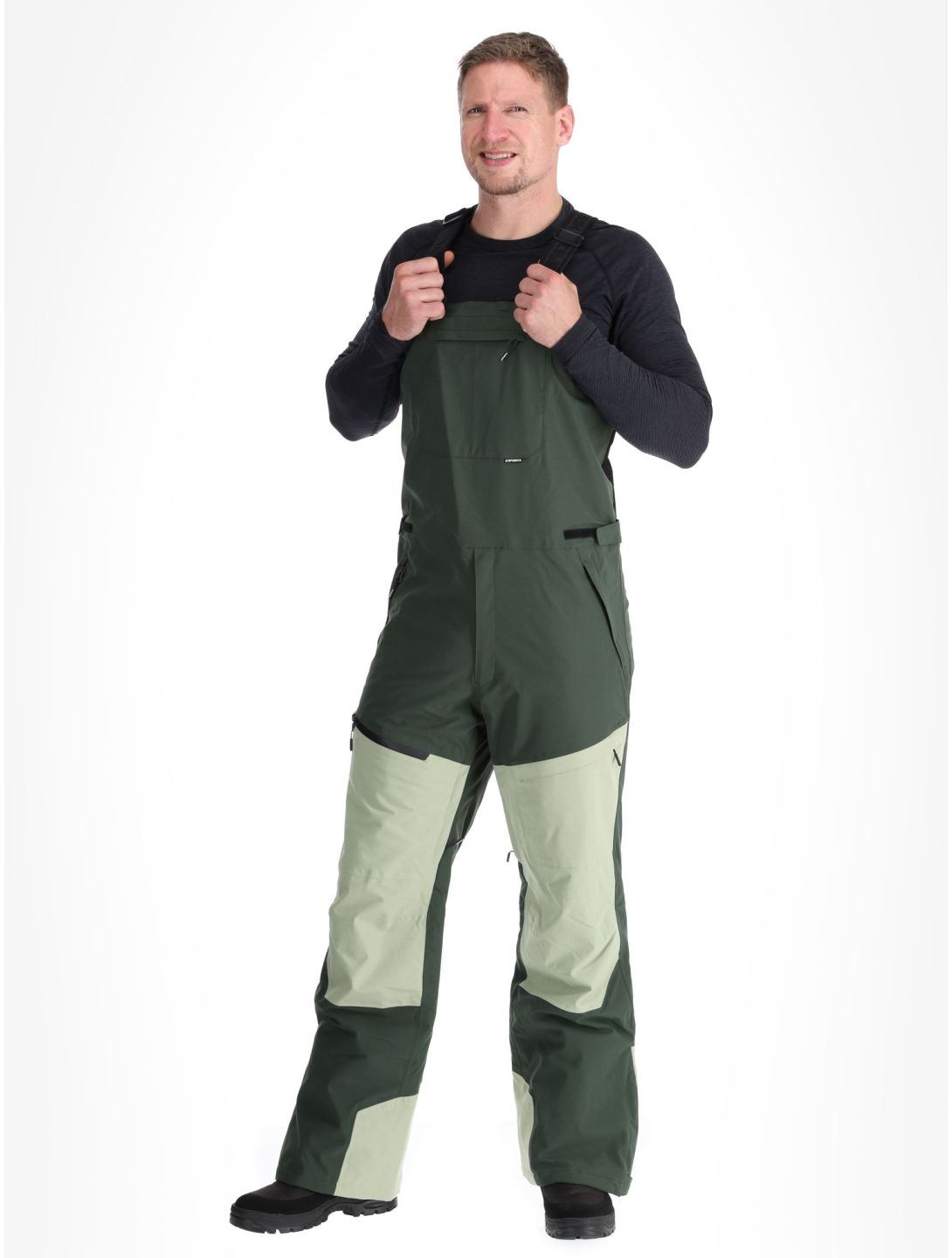 Icepeak, Cambo pantalon de ski hommes Dark Olive vert 