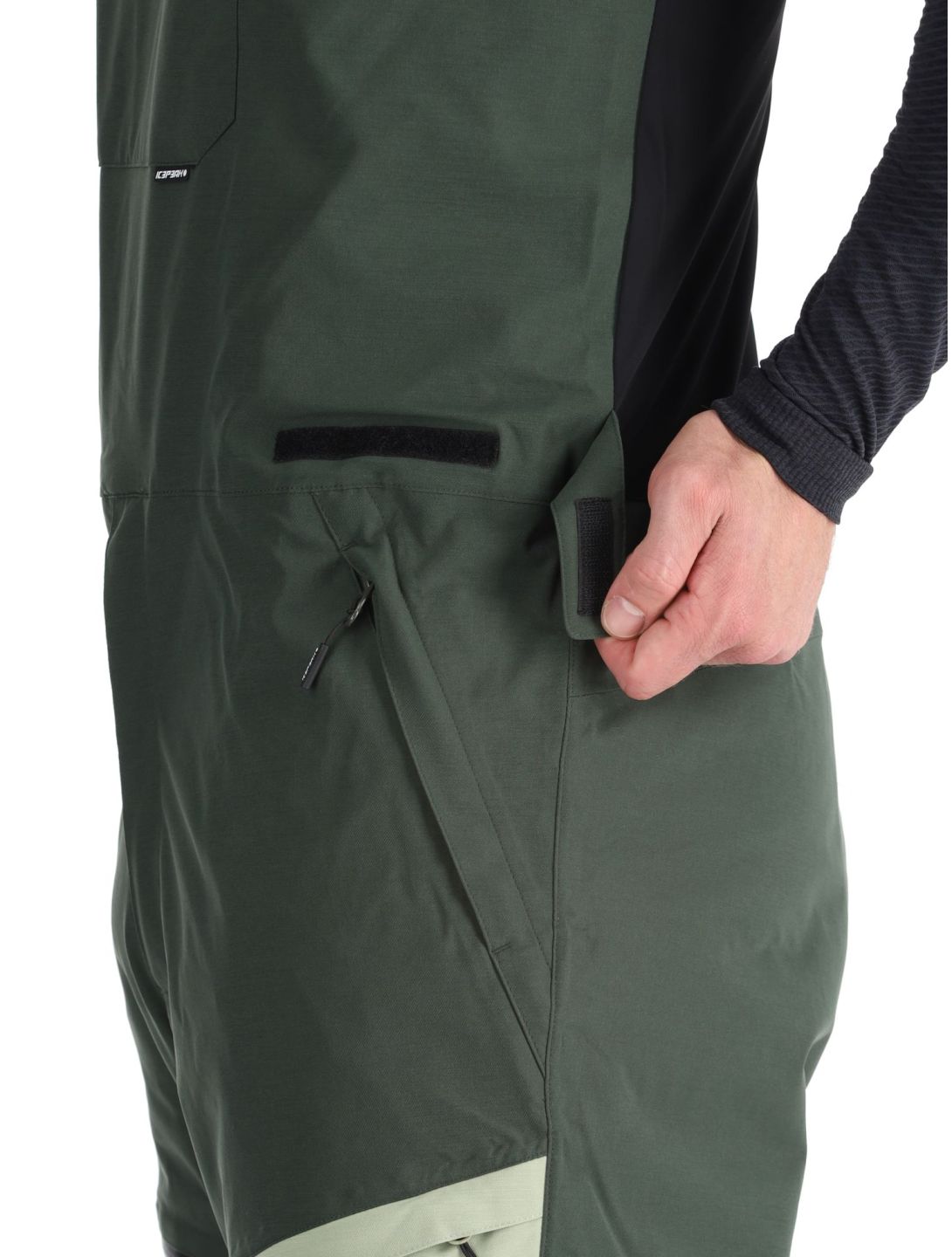 Icepeak, Cambo pantalon de ski hommes Dark Olive vert 