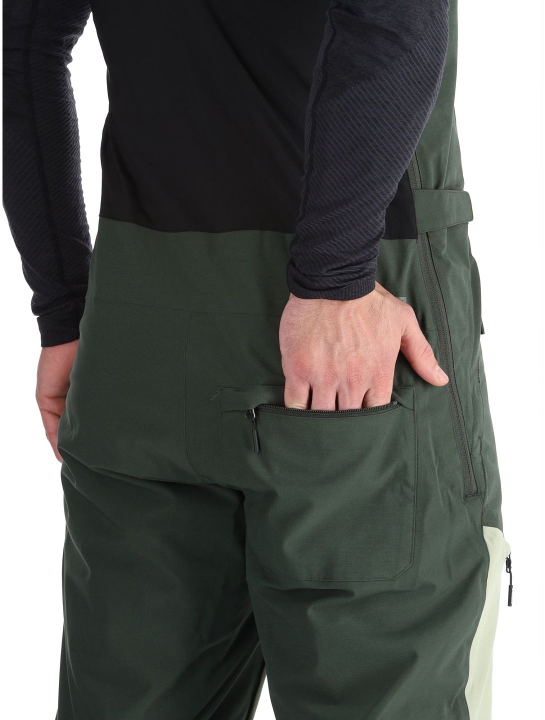 Icepeak, Cambo pantalon de ski hommes Dark Olive vert 