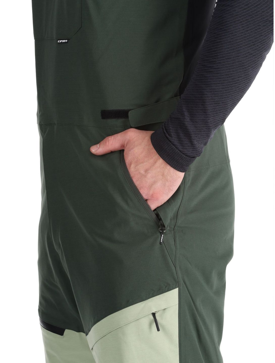 Icepeak, Cambo pantalon de ski hommes Dark Olive vert 