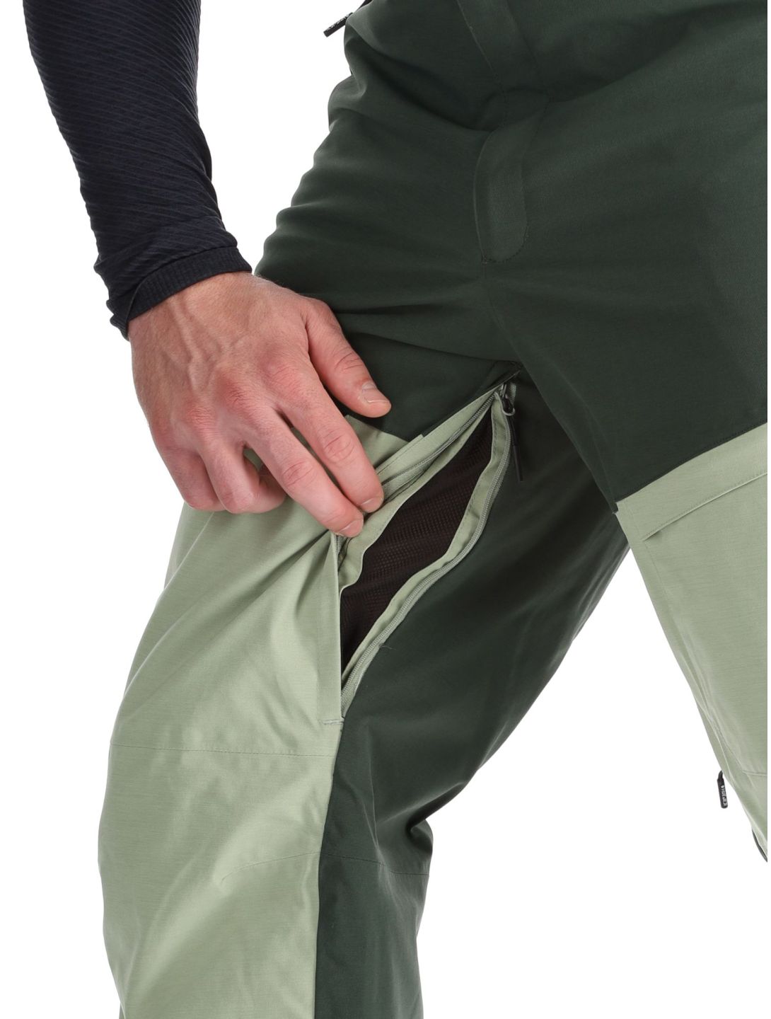 Icepeak, Cambo pantalon de ski hommes Dark Olive vert 