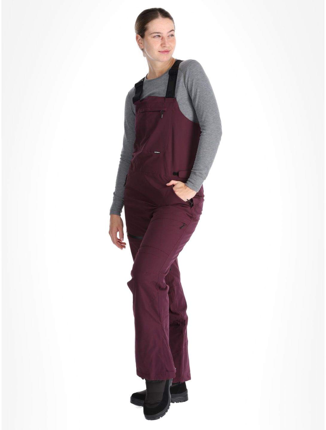 Icepeak, Cantrall pantalon de ski femmes Plum violet 