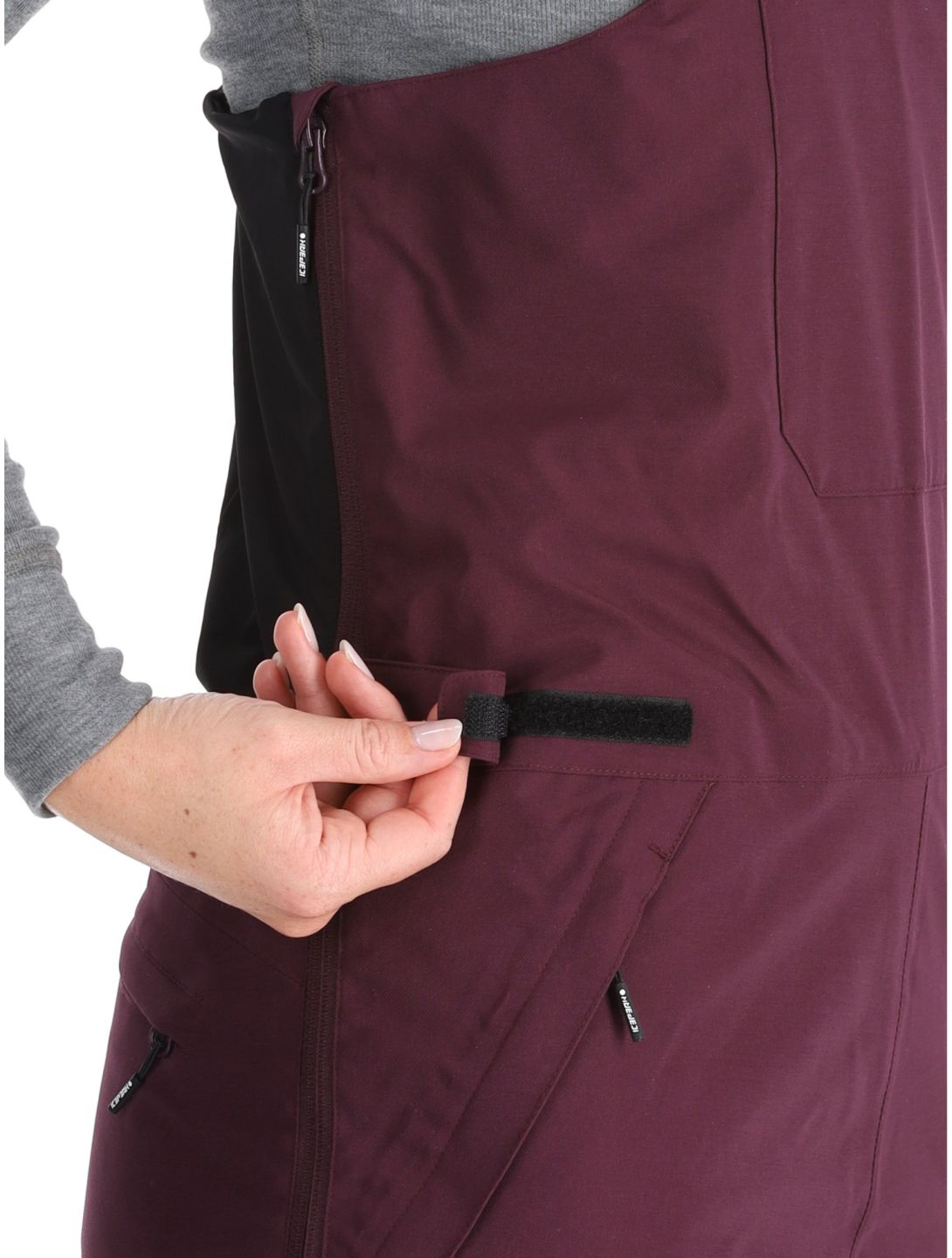 Icepeak, Cantrall pantalon de ski femmes Plum violet 