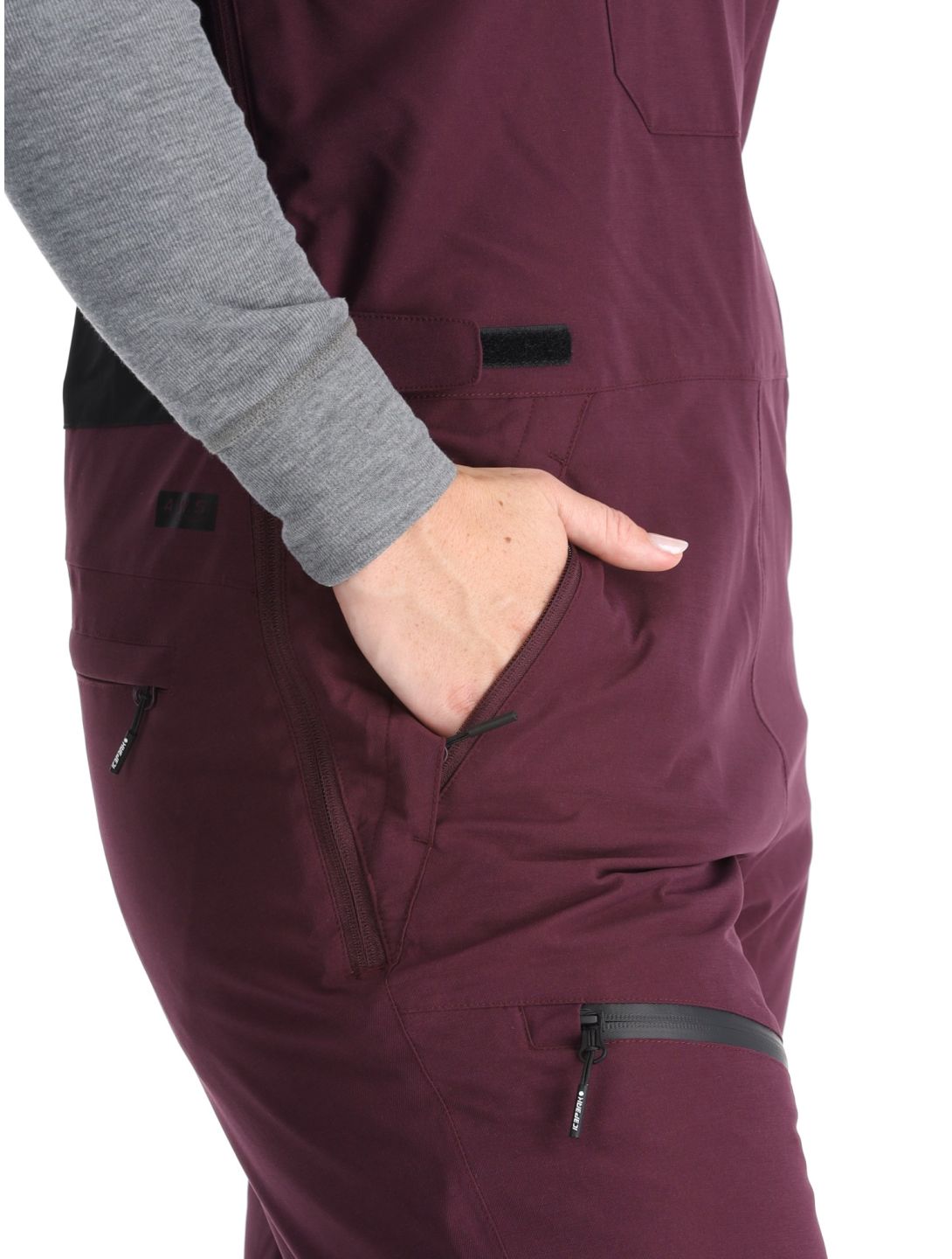 Icepeak, Cantrall pantalon de ski femmes Plum violet 