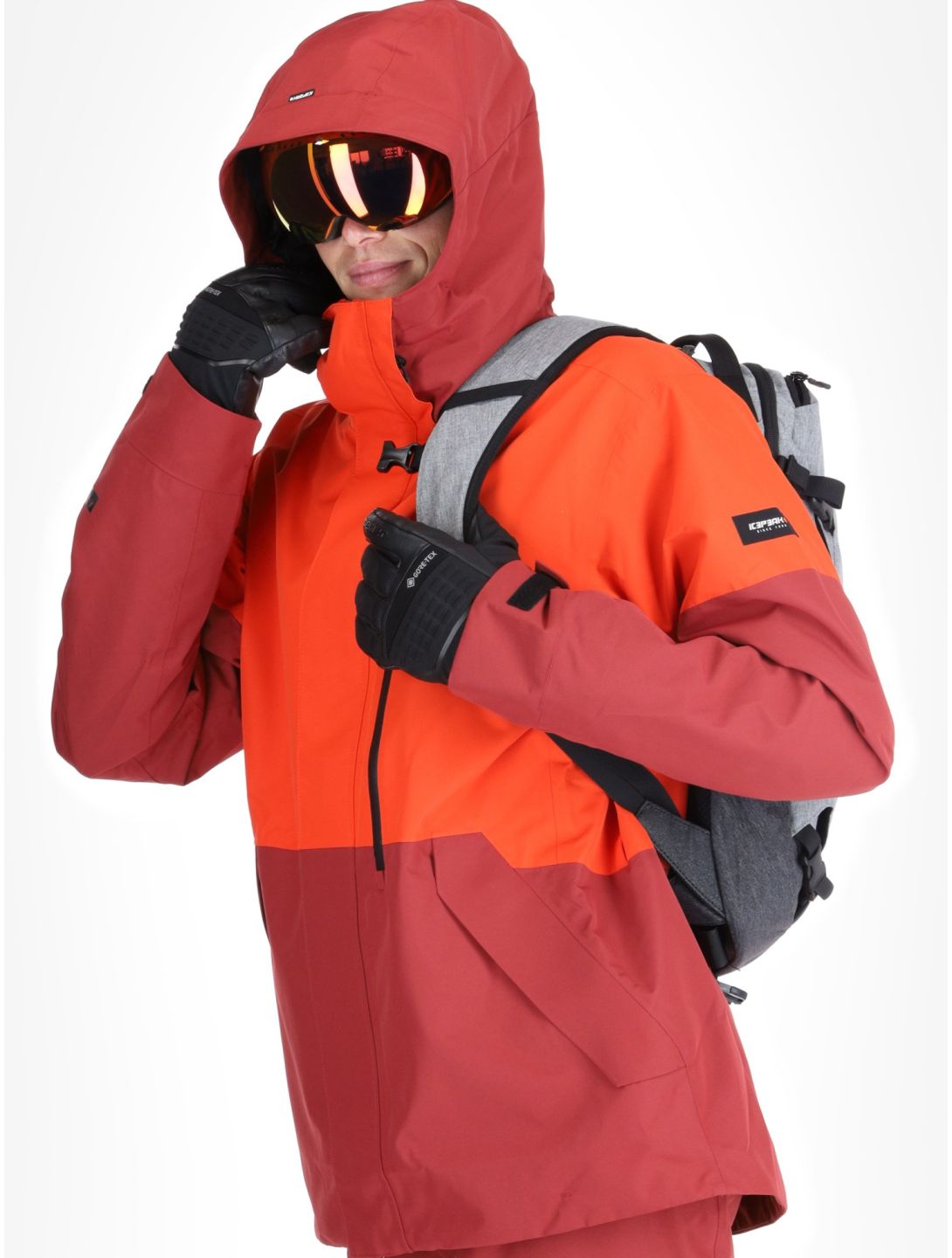 Icepeak, Casco veste de ski hommes Burned Orange orange 