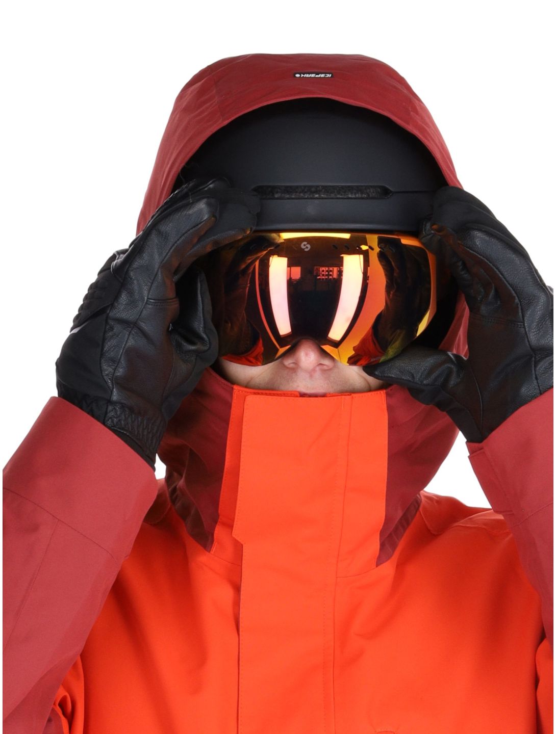 Icepeak, Casco veste de ski hommes Burned Orange orange 