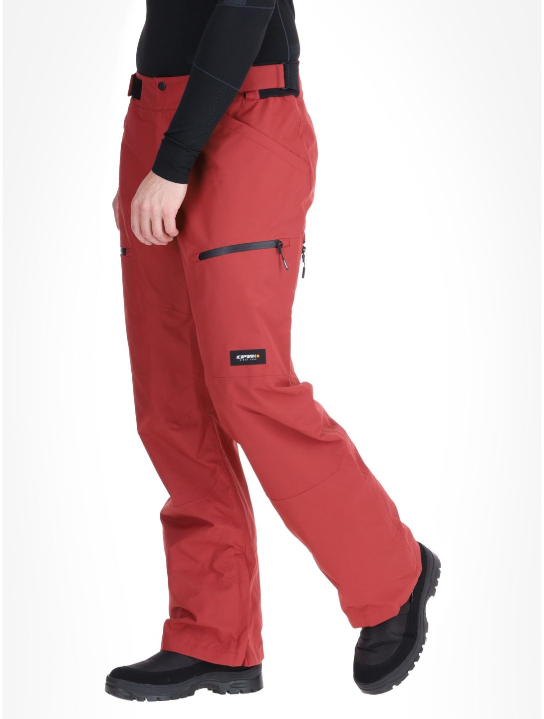 Icepeak, Caspian pantalon de ski à coque dure hommes Burned Orange orange 