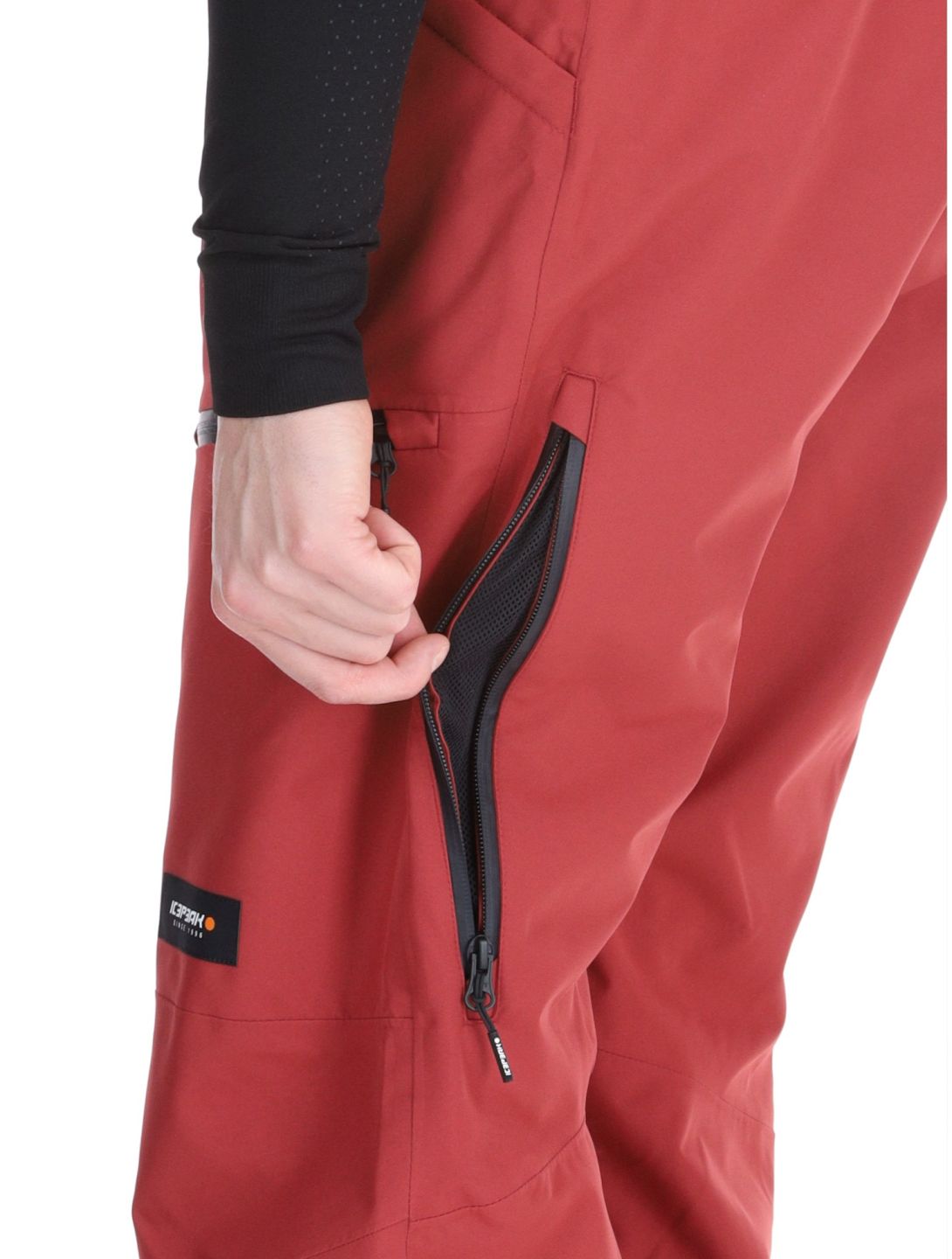 Icepeak, Caspian pantalon de ski à coque dure hommes Burned Orange orange 