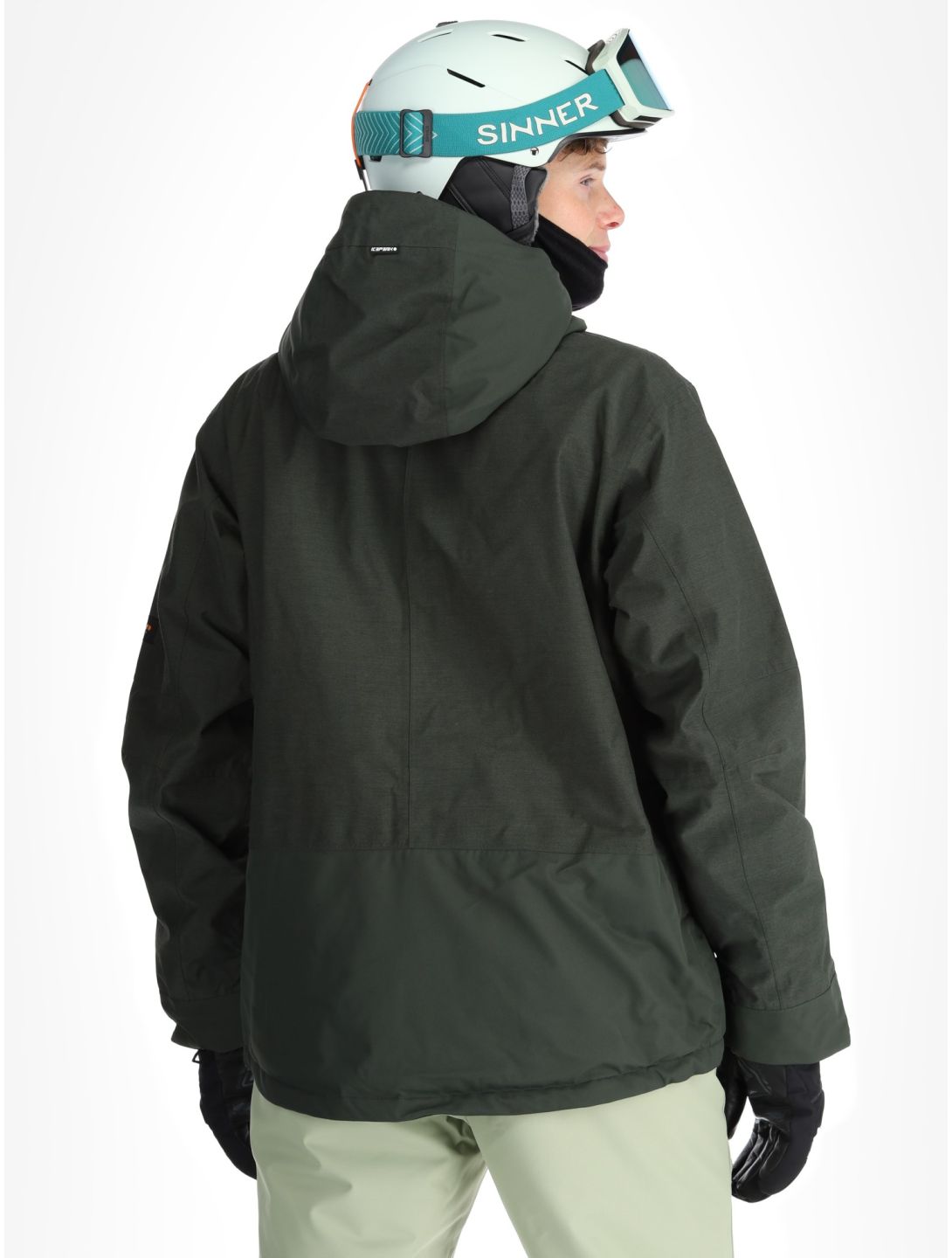 Icepeak, Castres veste de ski hommes Dark Olive vert 