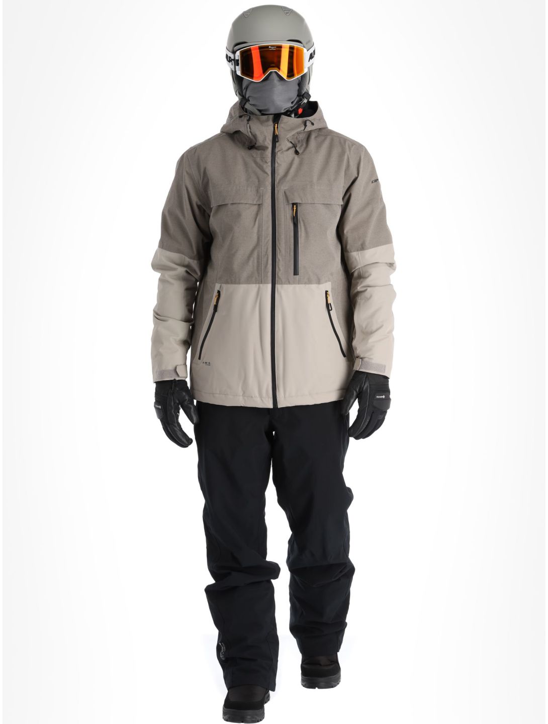 Icepeak, Castres veste de ski hommes Steel Grey gris 