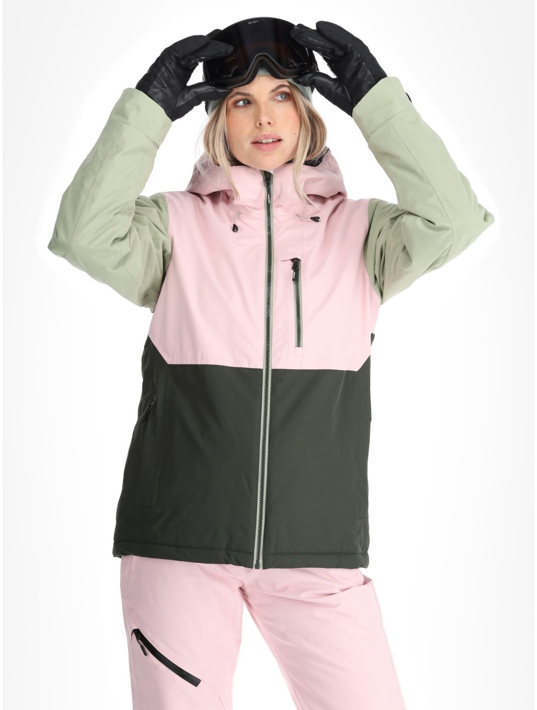 Icepeak, Cathay veste de ski femmes Asparagus vert 