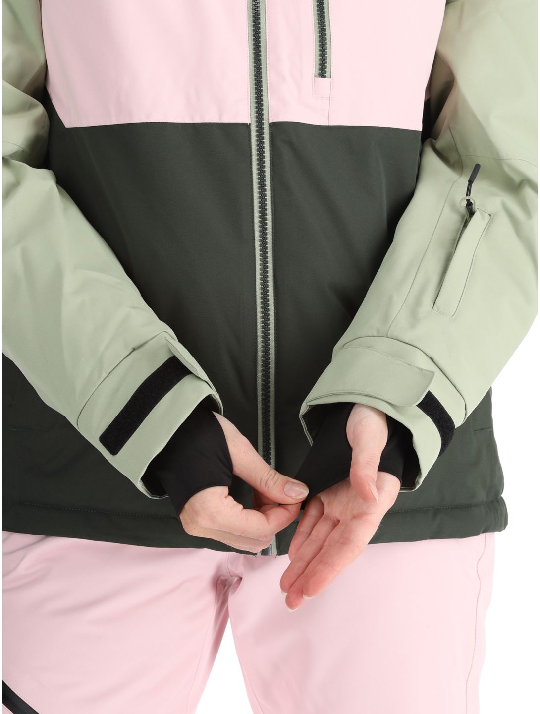 Icepeak, Cathay veste de ski femmes Asparagus vert 