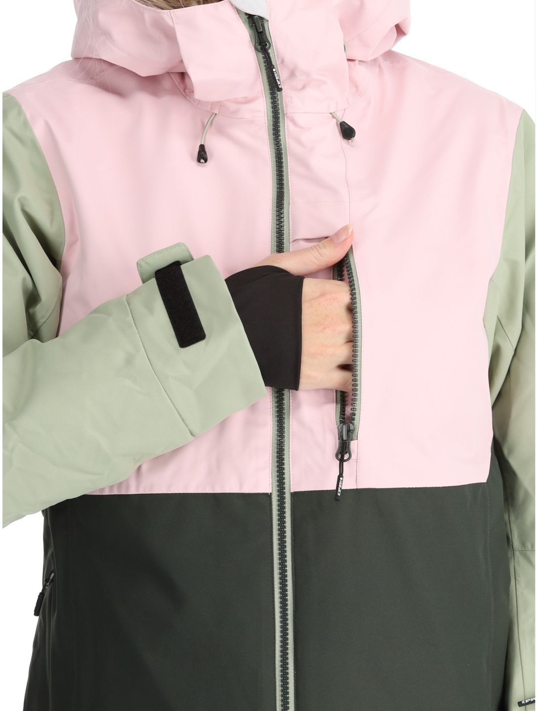 Icepeak, Cathay veste de ski femmes Asparagus vert 