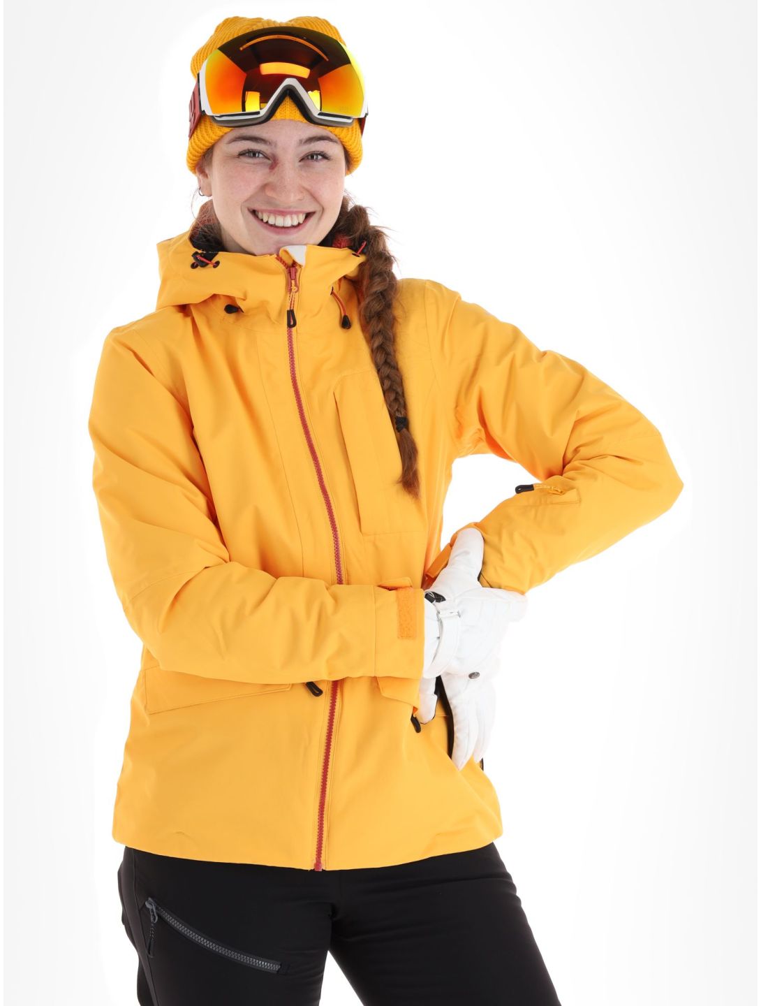 Icepeak, Cathay veste de ski femmes Yellow jaune 