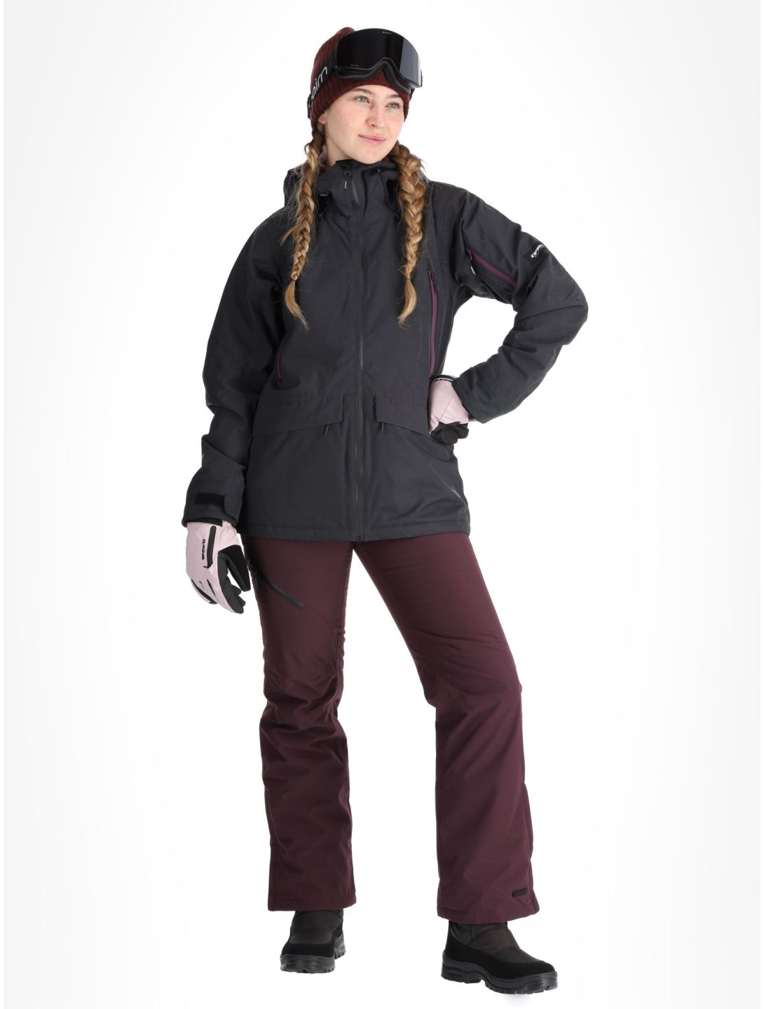 Icepeak, Cavour veste de ski femmes Anthracite gris 