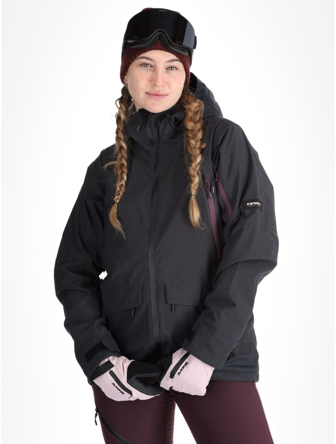 Icepeak, Cavour veste de ski femmes Anthracite gris 