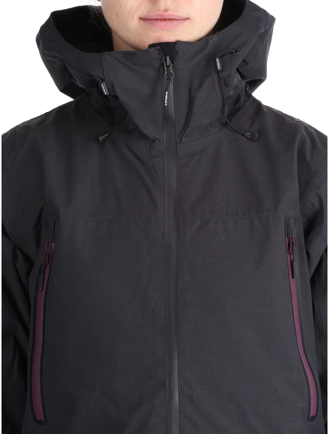 Icepeak, Cavour veste de ski femmes Anthracite gris 