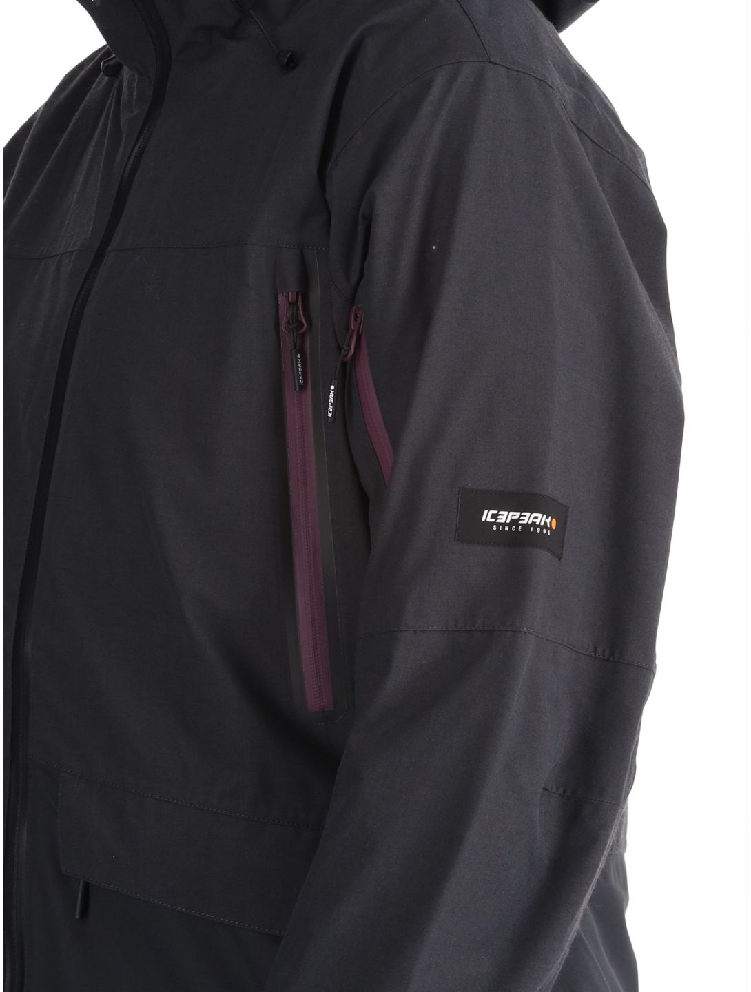 Icepeak, Cavour veste de ski femmes Anthracite gris 