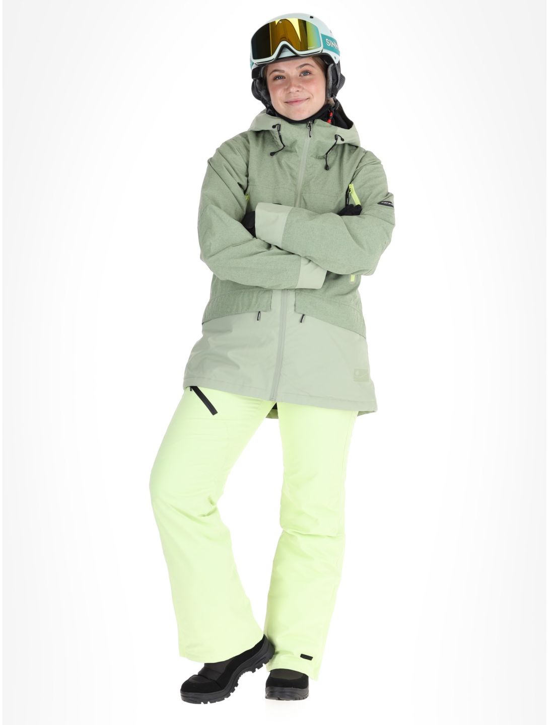 Icepeak, Cavour veste de ski femmes Asparagus vert 