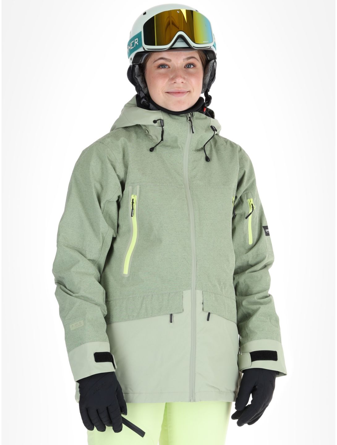 Icepeak, Cavour veste de ski femmes Asparagus vert 