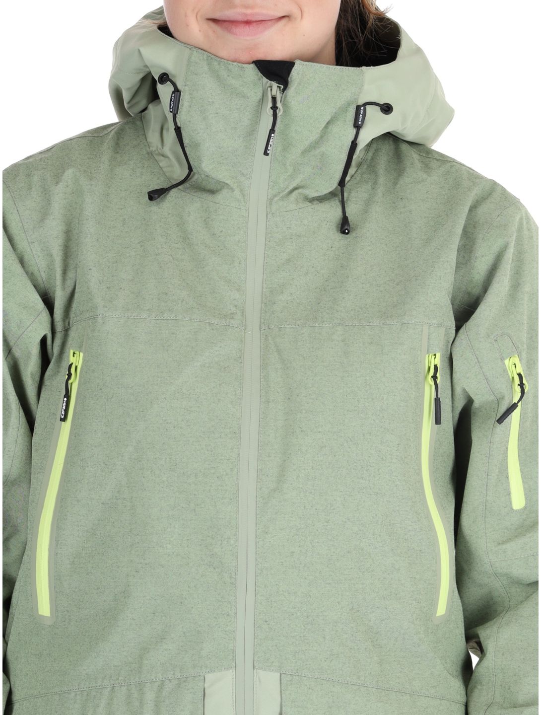 Icepeak, Cavour veste de ski femmes Asparagus vert 