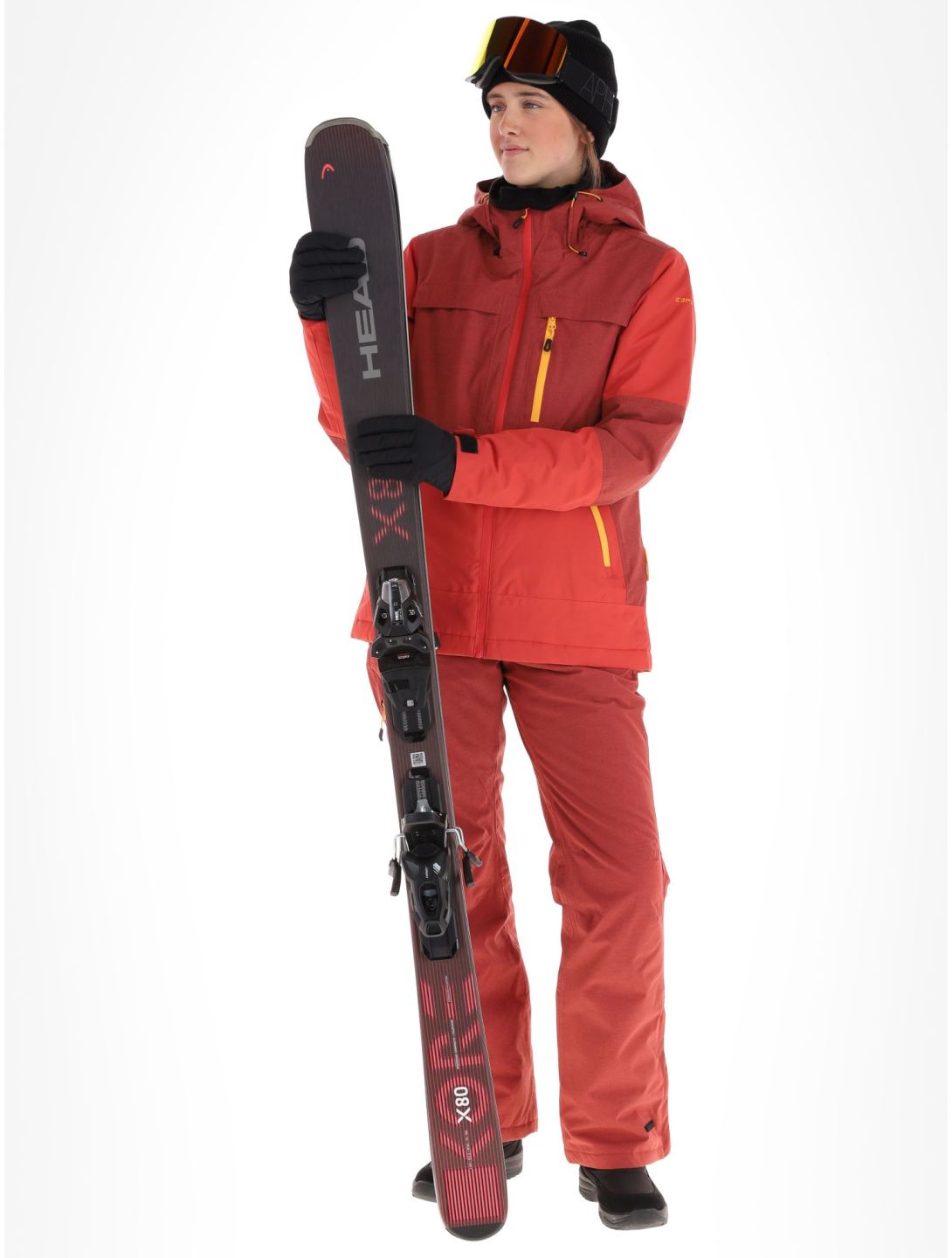 Icepeak, Cavour veste de ski femmes Cranberry rouge 