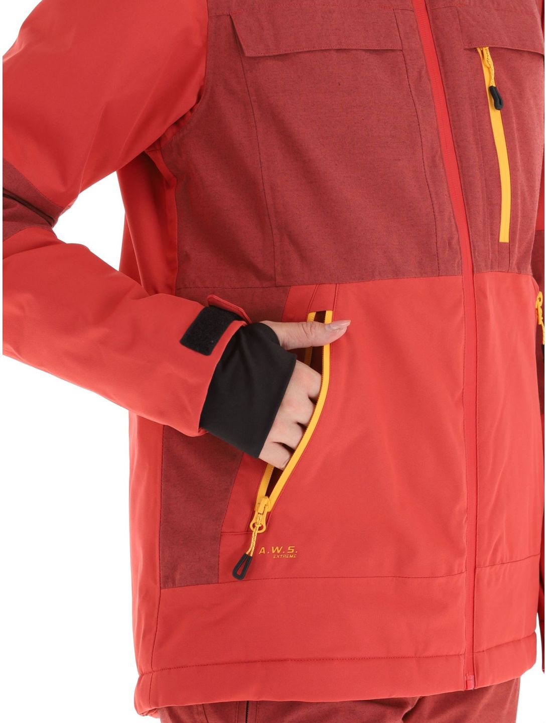 Icepeak, Cavour veste de ski femmes Cranberry rouge 