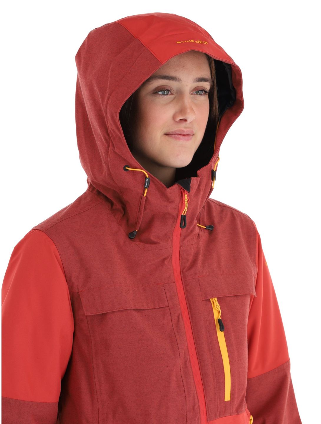 Icepeak, Cavour veste de ski femmes Cranberry rouge 