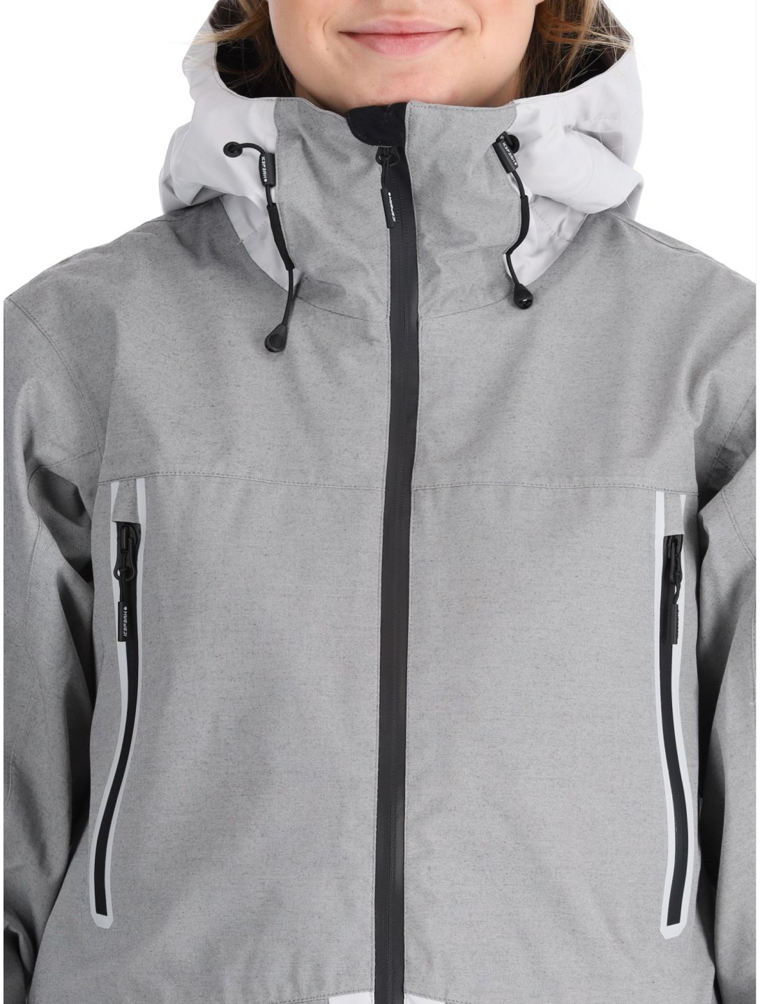 Icepeak, Cavour veste de ski femmes Light Grey gris 